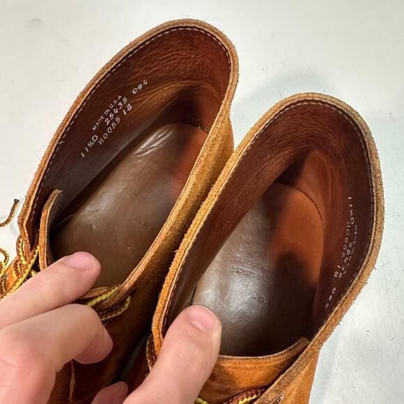 VGUC Rancourt & Co. x Helm Garza Chukka Boot Roughout Suede Wedge USA 11.5 D main image 7